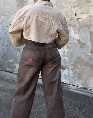 Reworked Vtg Girbaud Crop | S-L