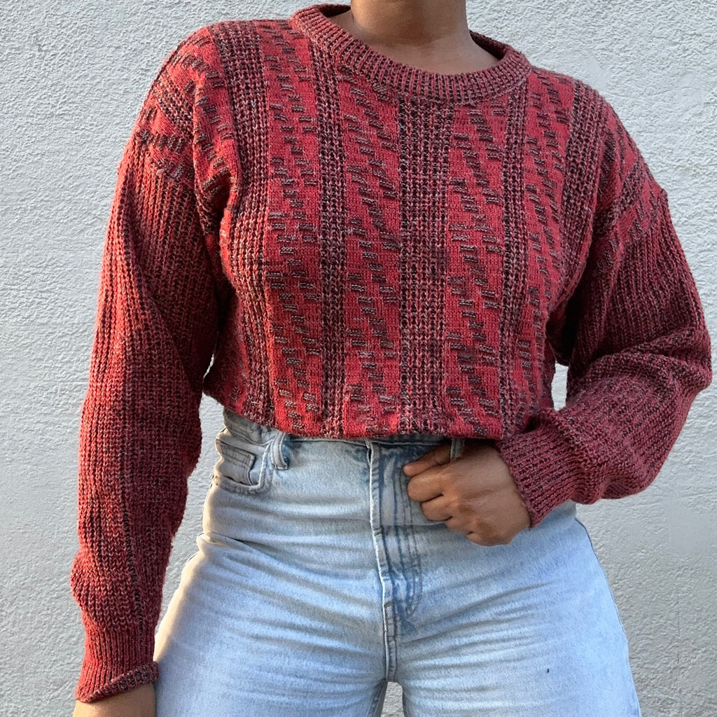 Tesa RE-worked Cropped Sweater | M/L