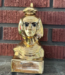 Vtg “Rare” Goddess Selket Decanter