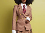 Jocie Vtg Tweed Blazer | Size: 6/8