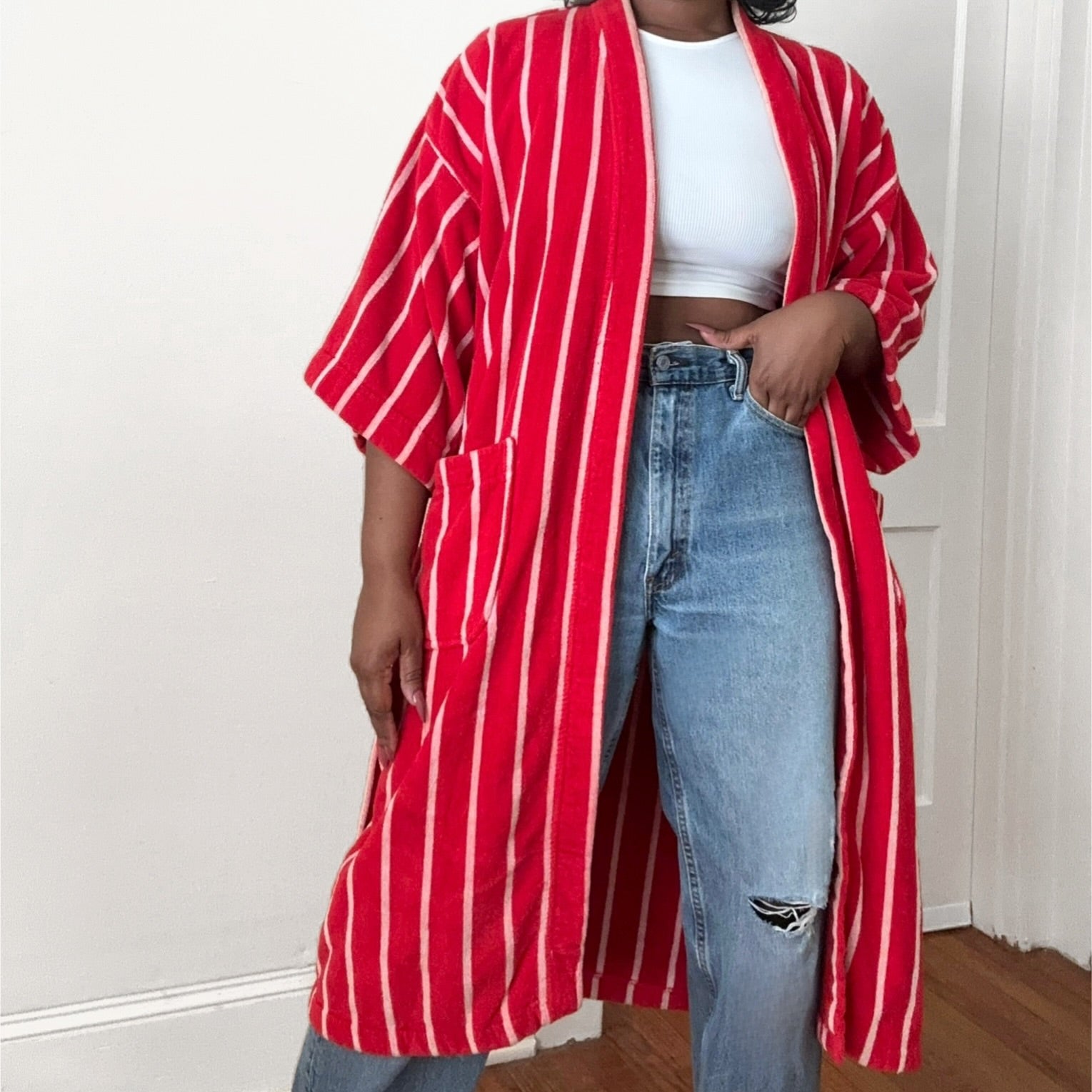 Arli Terry Cloth Robe | One Size