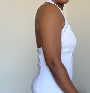 Cache Vtg Halter Dress | 10