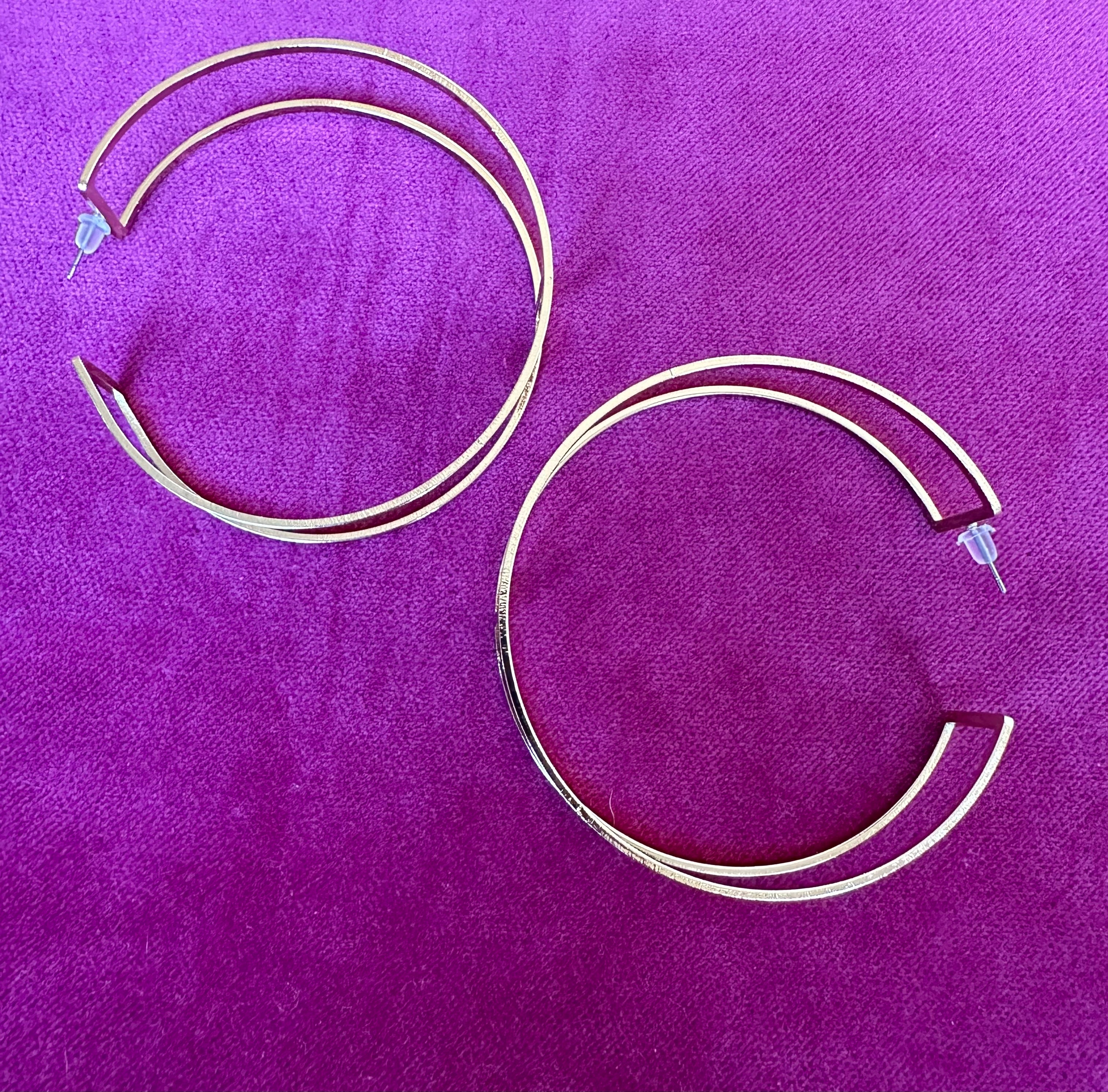 Nila Earrings | 3” x 3”