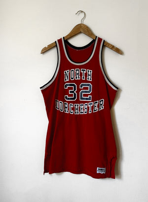 70’s Sand Knit Basketball Jersey | Medium