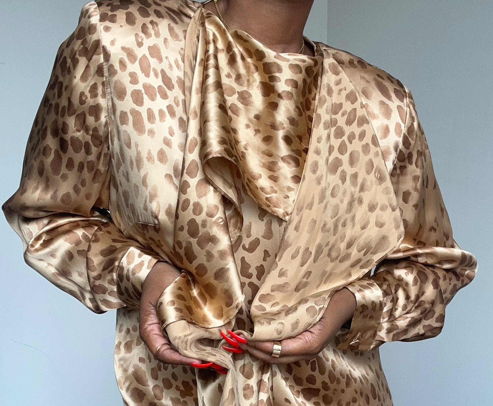 Shena Reworked Silk Dress | 12
