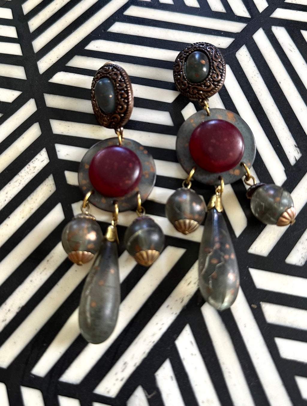 Marlo Vtg Clip Ons