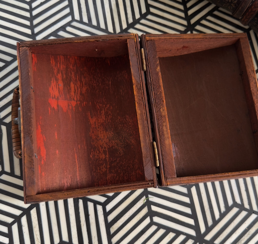 Dali 1940’s Wooden Mini Purse
