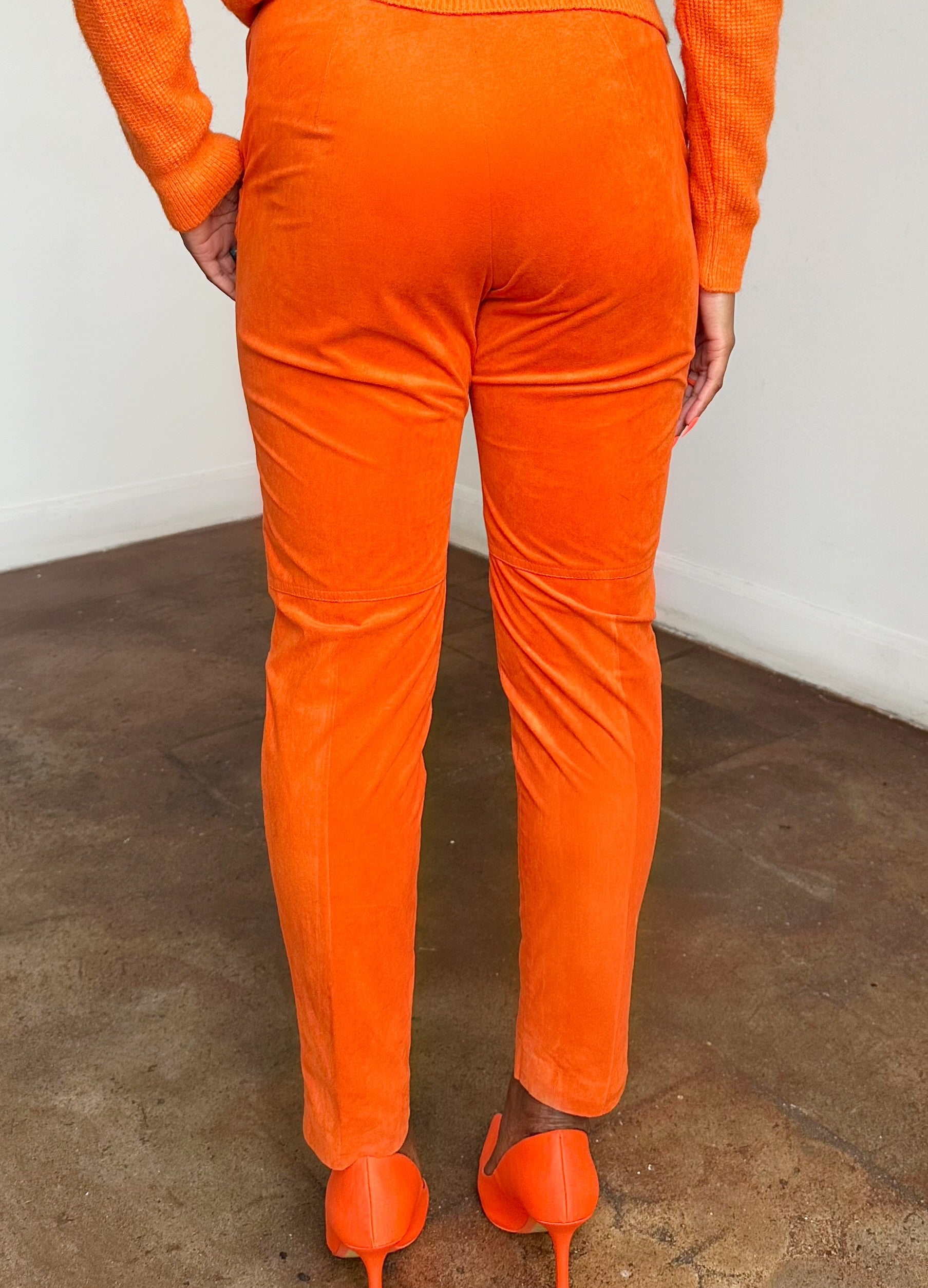 Toria Vtg Tangerine Trousers | 4