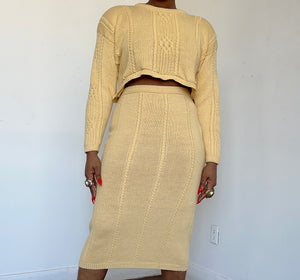 Shena Reworked Skirt Set | Large