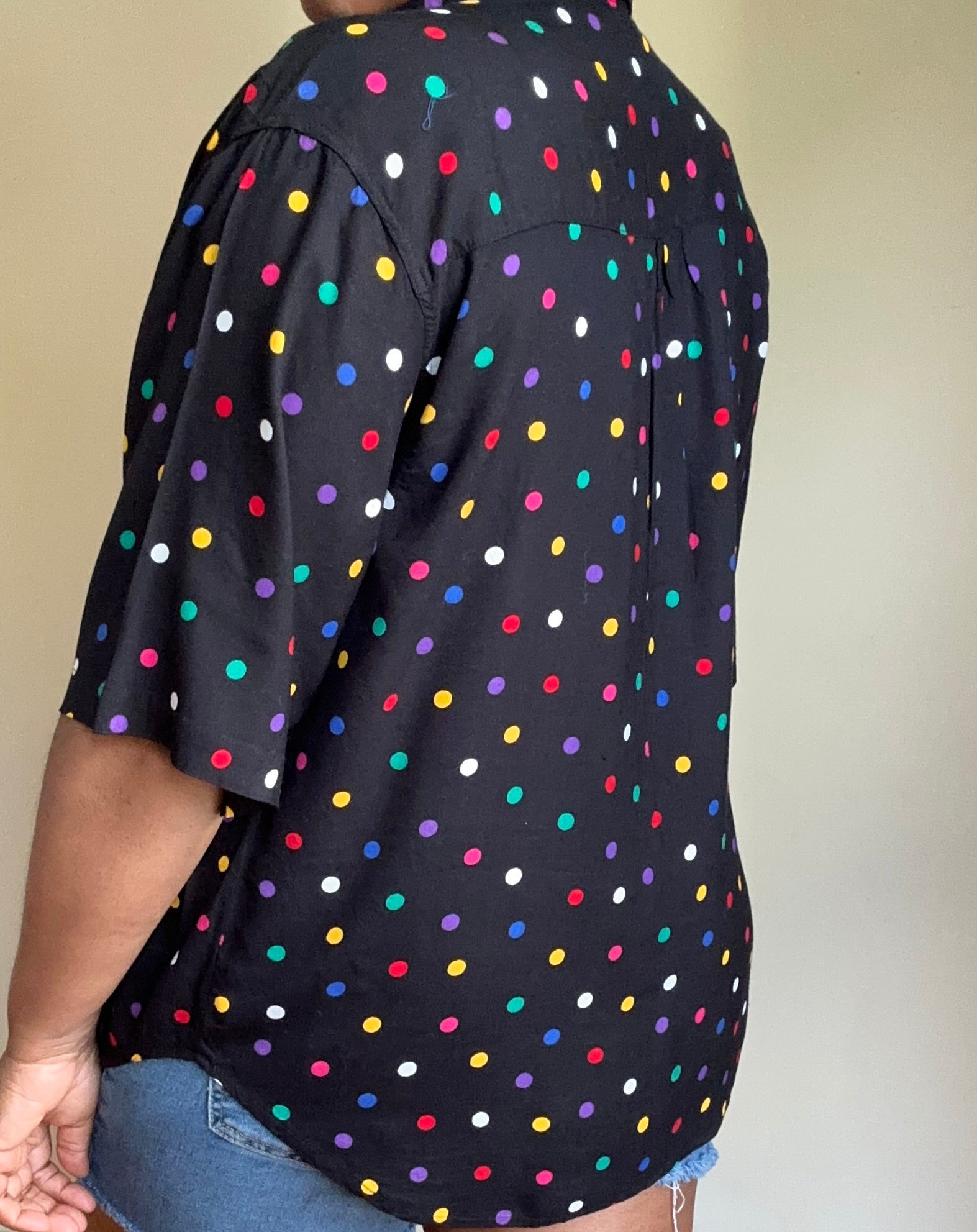 Dot Vtg Top |Large