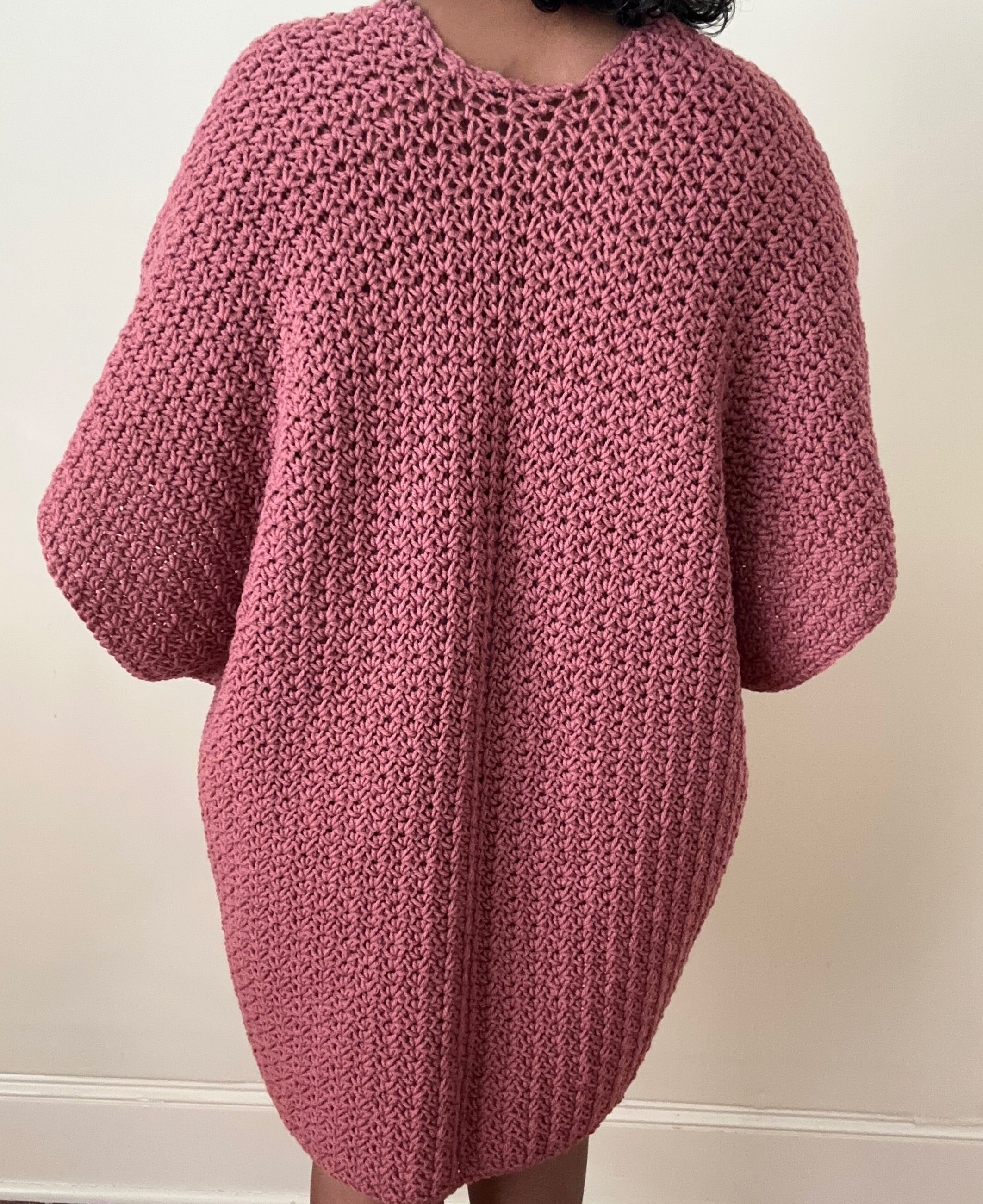 Nala Reworked Hand Knit Tunic/Dress | M-L