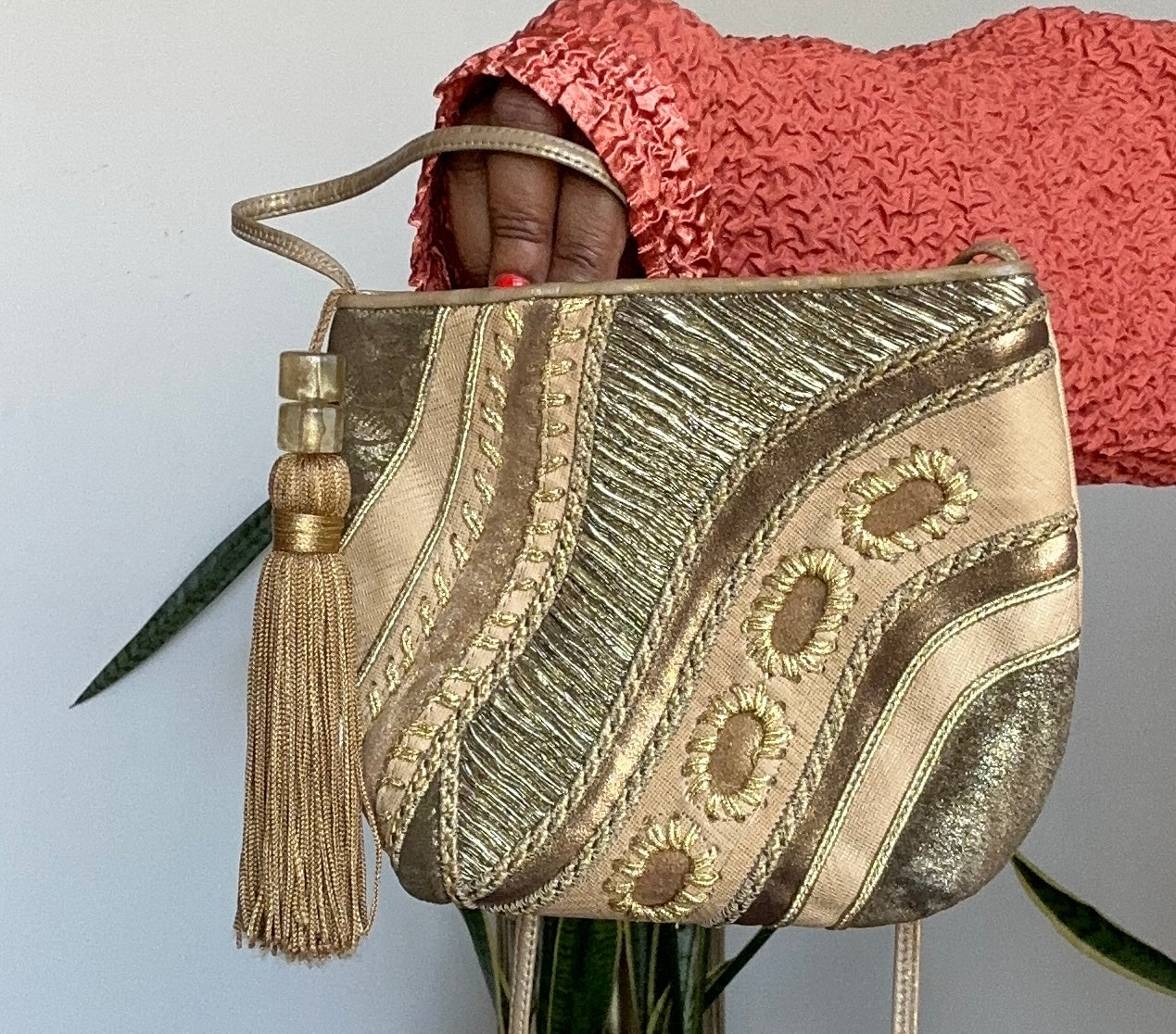 Vtg Mini Sharif Crossbody