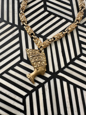 Vintage Nefertiti Necklace