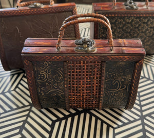 Dali 1940’s Wooden Mini Purse