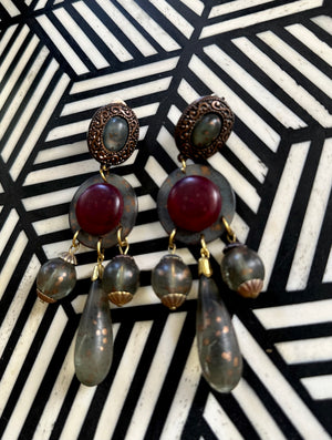 Marlo Vtg Clip Ons