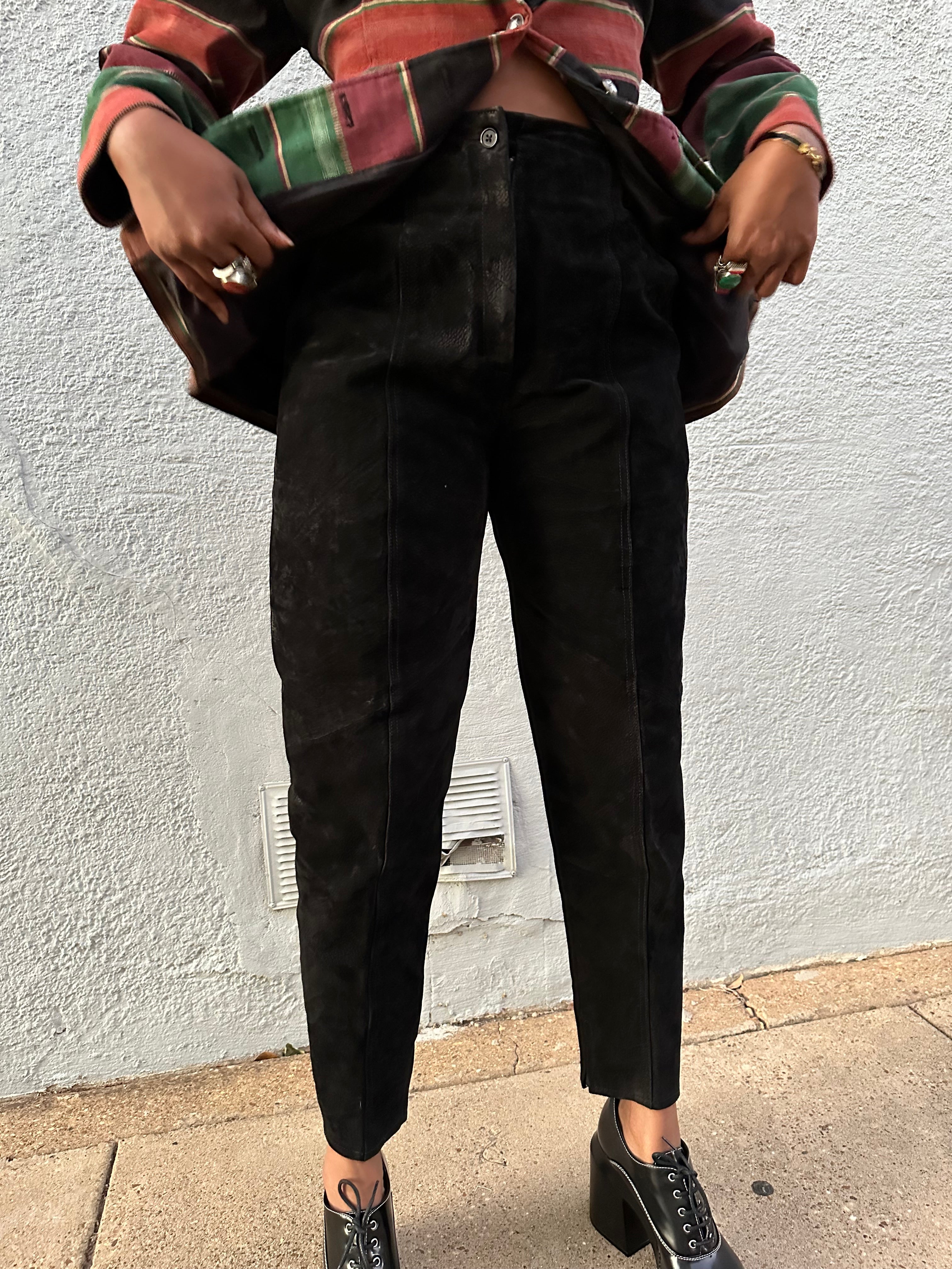 Gi Gi Vtg Leather Pants | 8